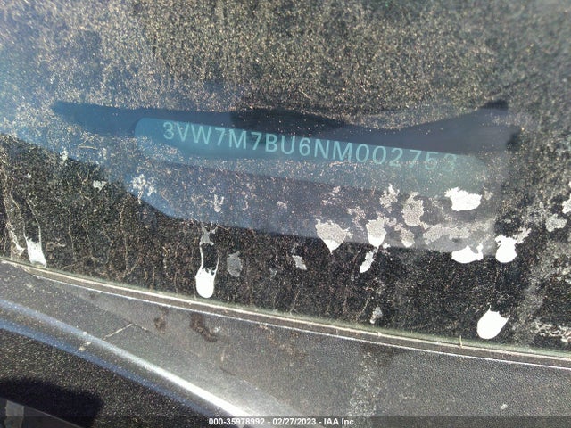 2022 Volkswagen Jetta, VIN: 3VW7M7BU6NM002753