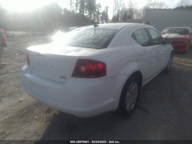Dodge AVENGER SE 2012 1C3CDZAG1CN258833 Image 4