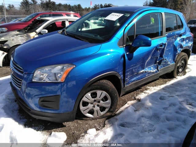 Chevrolet TRAX LS 2015 KL7CJKSB4FB191601 Image 2