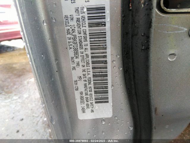 1C4NJPBA3FD389834 Jeep Patriot Sport