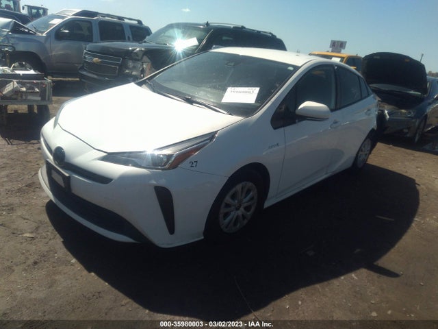 Toyota Prius L 2021 JTDKAMFU8M3128479 Image 2