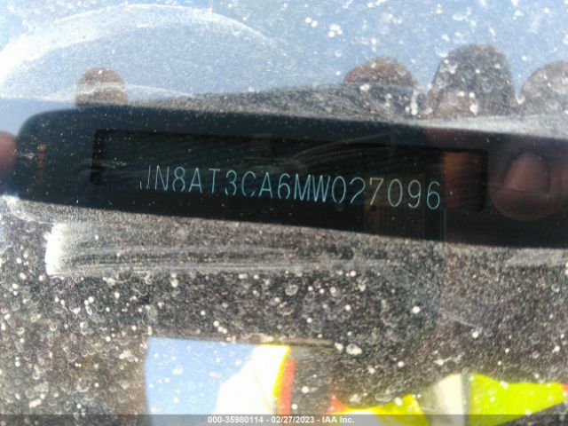 JN8AT3CA6MW027096 Nissan Rogue Sl