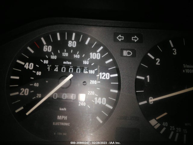 1987 BMW 325 I VIN: WBAAD1308H8832478