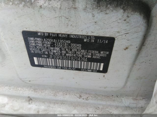 JF1GPAT61F8214284 Subaru IMPREZA WAGON