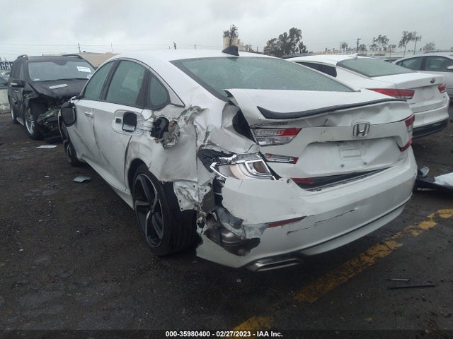 2022 HONDA ACCORD SEDAN SPORT VIN: 1HGCV1F34NA068987