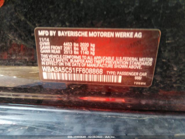 WBA3A5C51FF608868 BMW 3 Series 328i