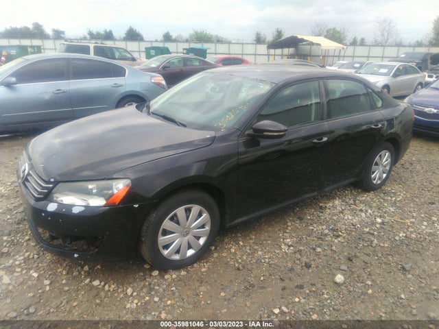 2012 VOLKSWAGEN PASSAT S VIN: 1VWAH7A36CC093394