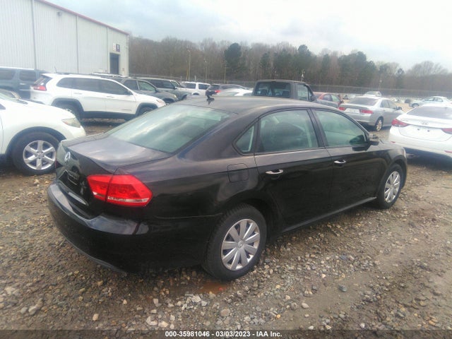 2012 VOLKSWAGEN PASSAT S VIN: 1VWAH7A36CC093394