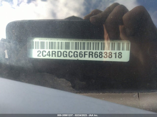 Dodge Grand Caravan Sxt 2015 2C4RDGCG6FR683818 Image 9