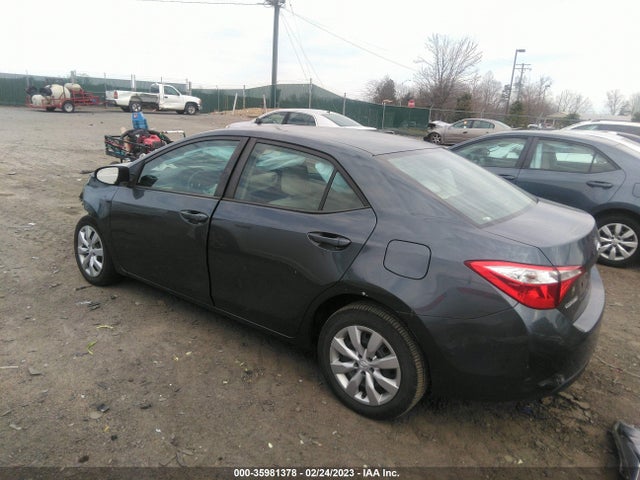 2016 TOYOTA COROLLA L/LE/S/S PLUS/LE PLUS VIN: 2T1BURHEXGC622638