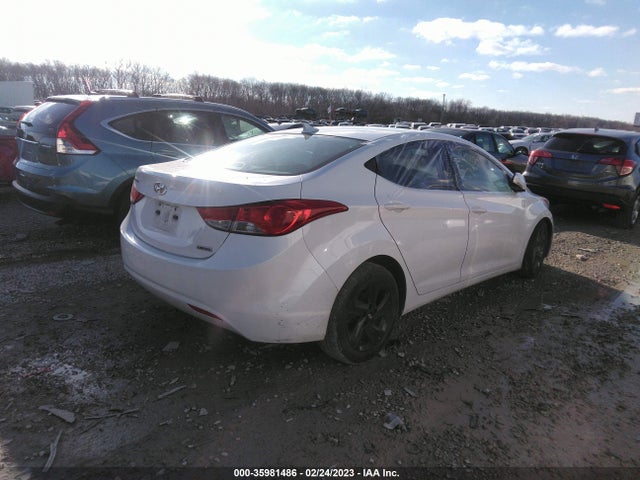 2012 HYUNDAI ELANTRA LIMITED PZEV VIN: 5NPDH4AE1CH089015