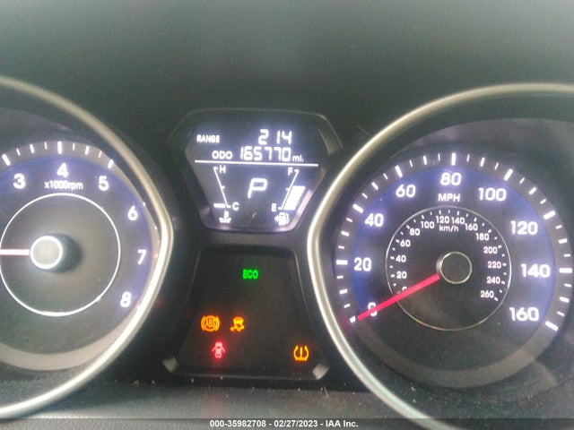 2013 HYUNDAI ELANTRA GLS VIN: 5NPDH4AE7DH372228