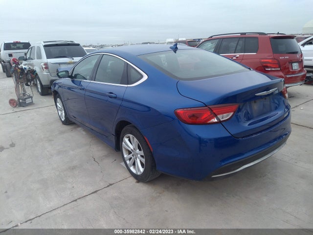 Продаж на аукціоні авто 2016 Chrysler 200 Limited, vin: 1C3CCCABXGN172625, номер лоту: 35982842