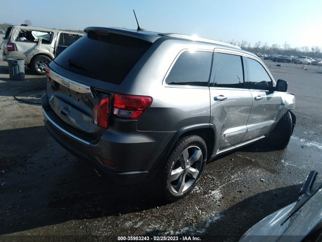 2013 JEEP GRAND CHEROKEE OVERLAND VIN: 1C4RJECGXDC526103