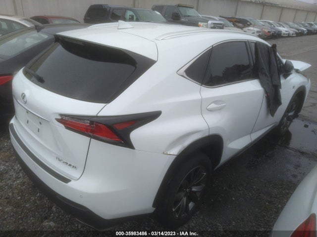 2016 LEXUS NX 200T VIN: JTJYARBZ3G2035160