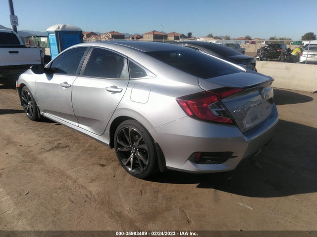 2020 HONDA CIVIC SEDAN SPORT VIN: 2HGFC2F89LH573653