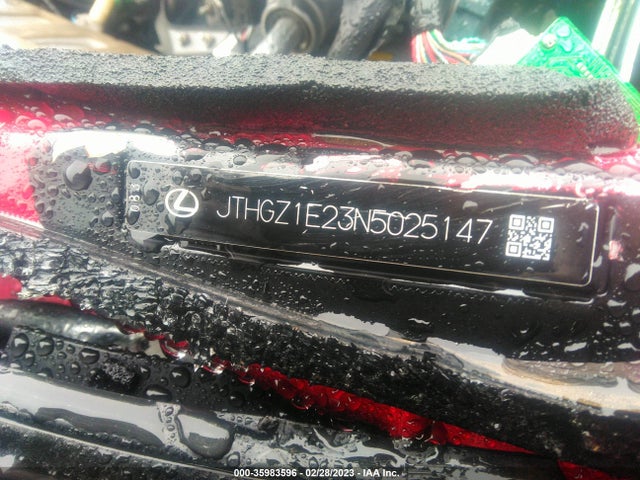 JTHGZ1E23N5025147 Lexus Is Is 350 F Sport