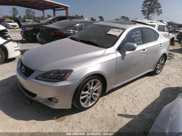 2006 LEXUS IS 250 MANUAL/AUTO VIN: JTHBK262565025607
