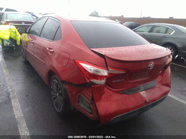 2015 TOYOTA COROLLA L/LE/S/S PLUS/LE PLUS VIN: 5YFBURHE7FP237309