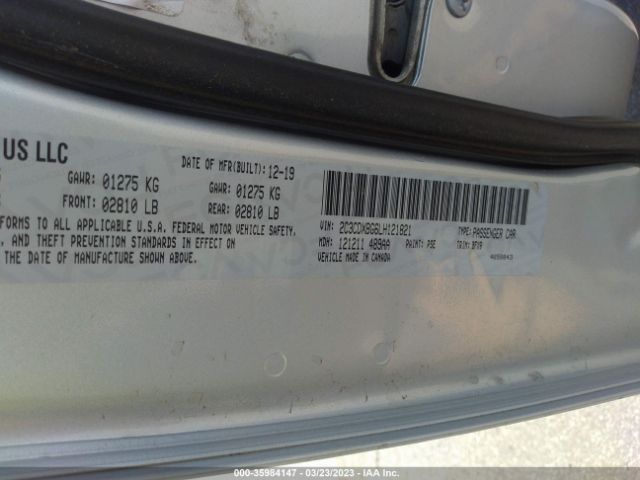 2C3CDXBG6LH121821 Dodge Charger Sxt