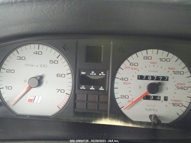 1992 AUDI S4 2.7 QUATTRO VIN: WAUHP54A3NN133938