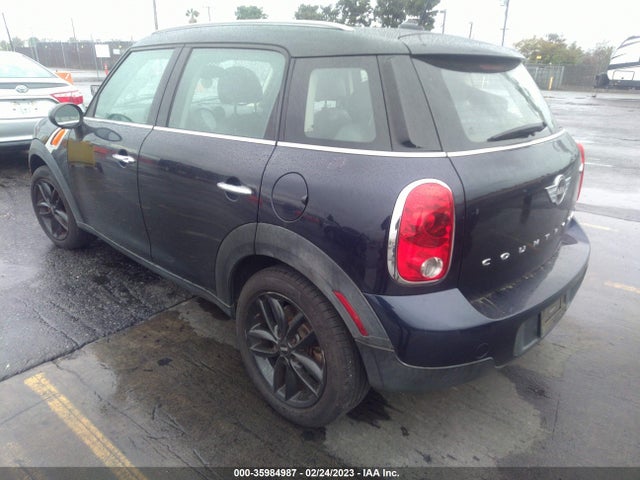 2013 MINI COOPER COUNTRYMAN VIN: WMWZB3C52DWM09322