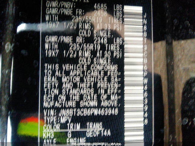 2023 Nissan Rogue, VIN: JN8BT3CB6PW463948