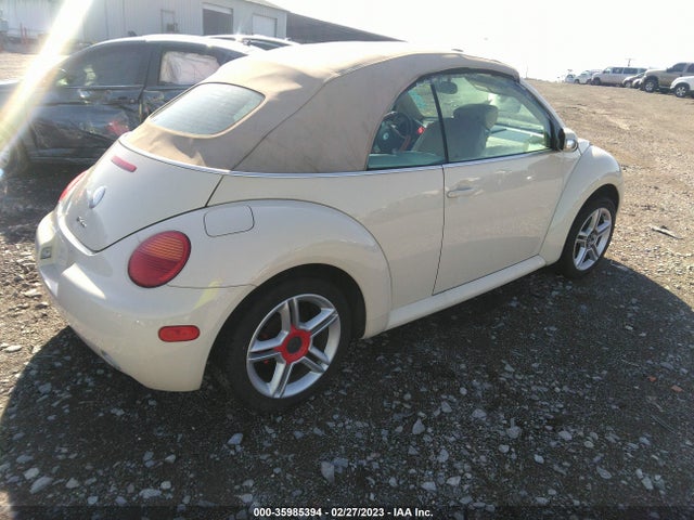 2005 VOLKSWAGEN NEW BEETLE CONVERTIBLE GLS VIN: 3VWCD31Y65M316091