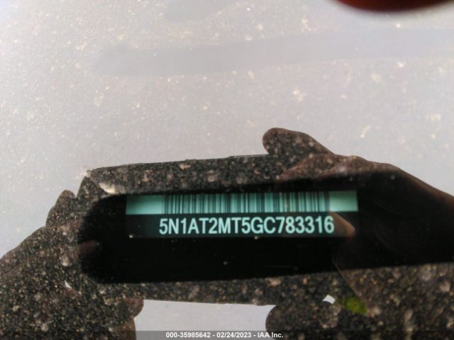 5N1AT2MT5GC783316 Nissan Rogue Sl