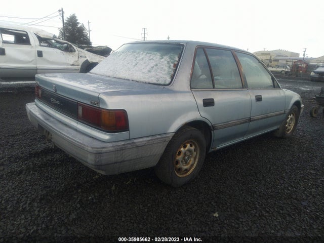 1989 HONDA CIVIC DX VIN: 1HGED3642KA098291