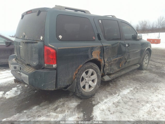 2004 NISSAN PATHFINDER ARMADA LE VIN: 5N1AA08B94N730520