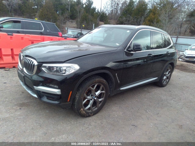 BMW X3 Xdrive30i 2021 5UXTY5C07M9E39309 Image 2