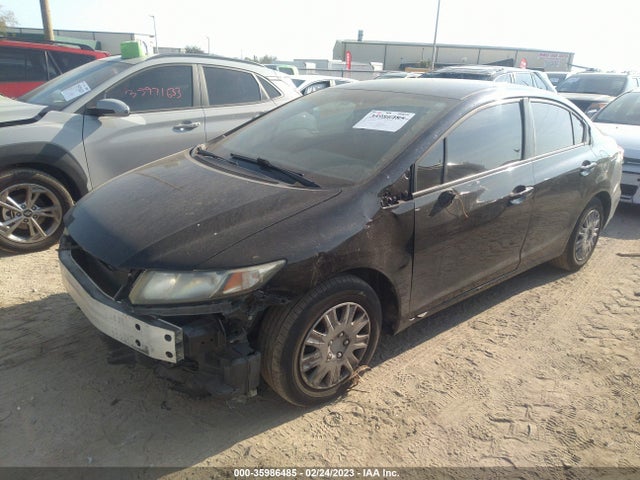 Honda Civic Sedan Lx 2014 19XFB2F53EE022754 Image 2