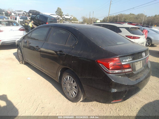 Honda Civic Sedan Lx 2014 19XFB2F53EE022754 Image 4