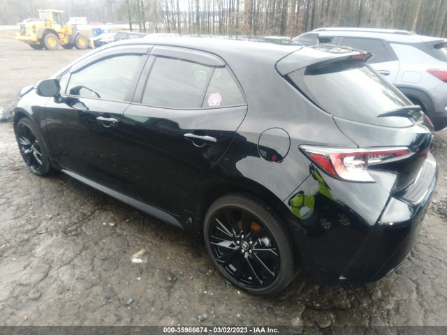 2022 TOYOTA COROLLA HATCHBACK SE/NIGHTSHADE/XSE VIN: JTND4MBE3N3172580