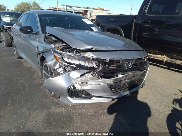 2021 HONDA ACCORD SEDAN VIN: 1HGCV1F30MA097627