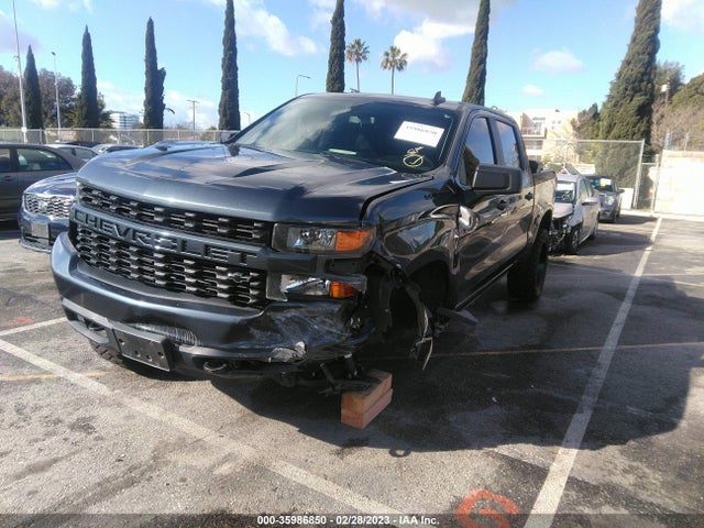 Chevrolet Silverado 1500 Custom 2021 1GCPWBEK6MZ219713 Image 2