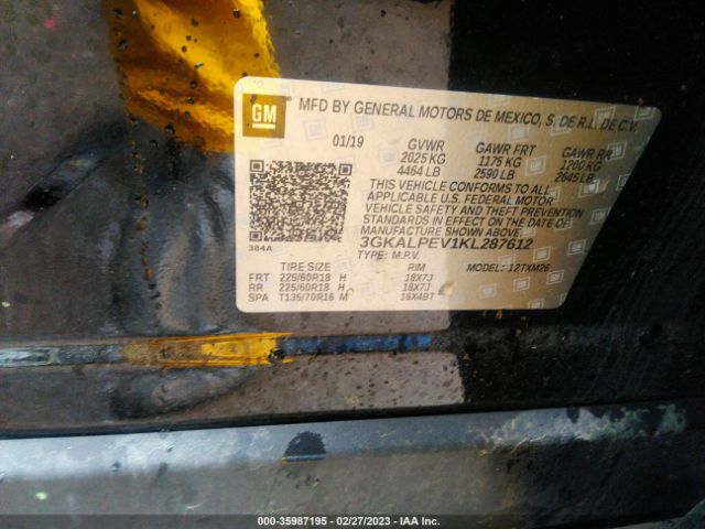 3GKALPEV1KL287612 GMC Terrain Slt