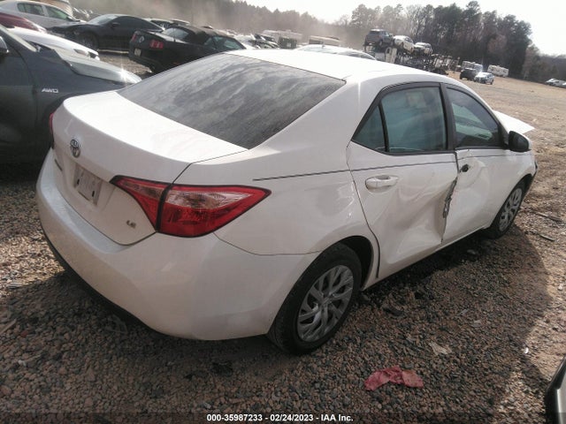 2017 TOYOTA COROLLA L/LE/XLE/SE VIN: 2T1BURHE4HC831553