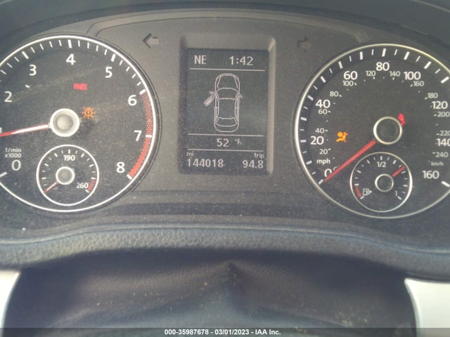 2013 VOLKSWAGEN PASSAT SE VIN: 1VWBP7A32DC130871