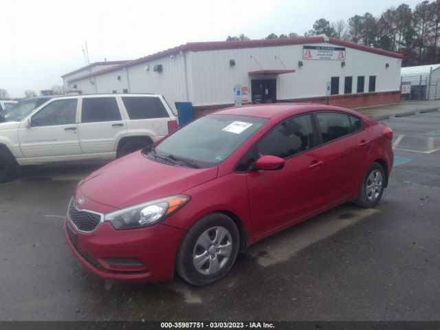 KNAFK4A66G5613281 KIA FORTE LX