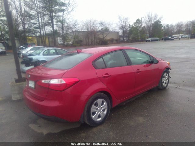 KNAFK4A66G5613281 KIA FORTE LX