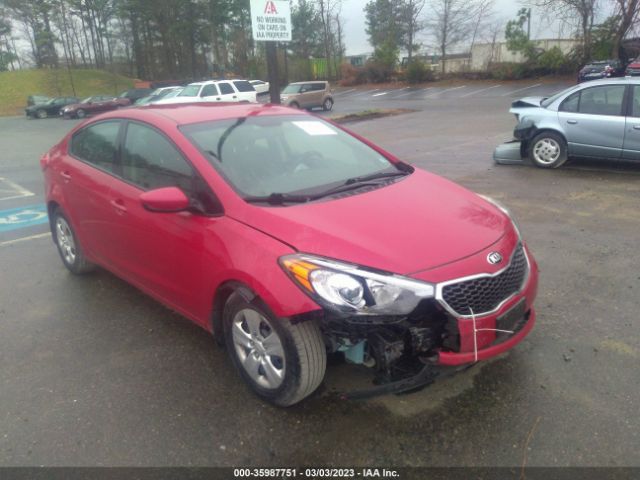 KNAFK4A66G5613281 KIA FORTE LX
