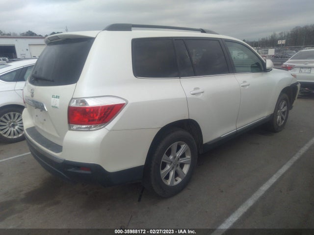 2013 TOYOTA HIGHLANDER VIN: 5TDZK3EH2DS090773