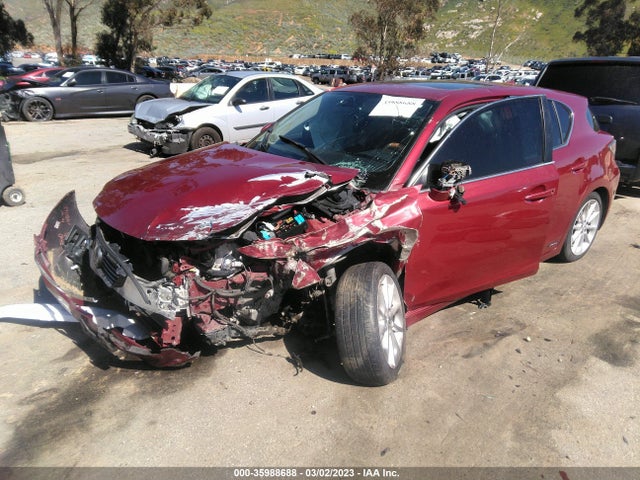 2011 LEXUS CT 200H VIN: JTHKD5BH5B2003558