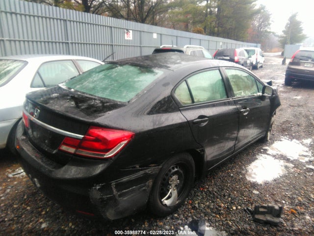 2013 HONDA CIVIC SDN LX VIN: 2HGFB2F58DH580765