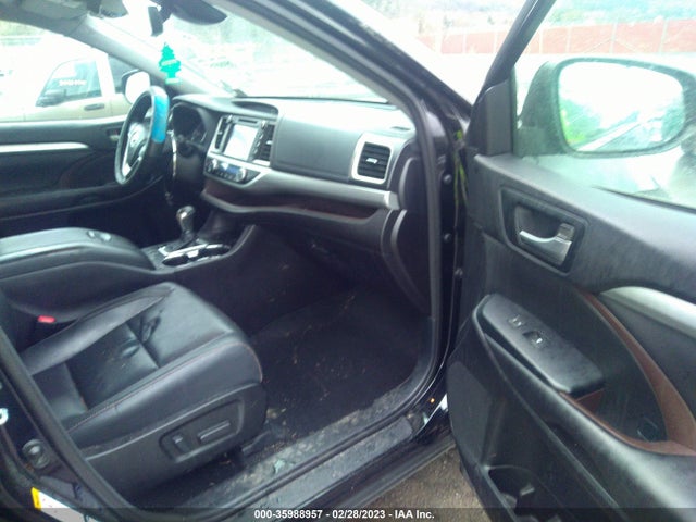 2017 TOYOTA HIGHLANDER XLE/SE VIN: 5TDJZRFH4HS433213