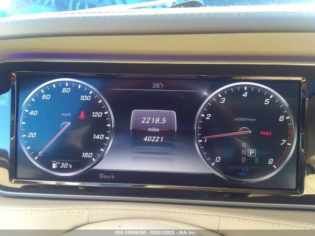 2017 MERCEDES-BENZ S-CLASS S 550 VIN: WDDUG8CB7HA321456