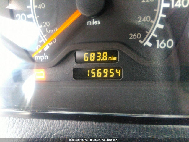 2000 MERCEDES-BENZ C-CLASS KOMPRESSOR VIN: WDBHA24G4YA847577