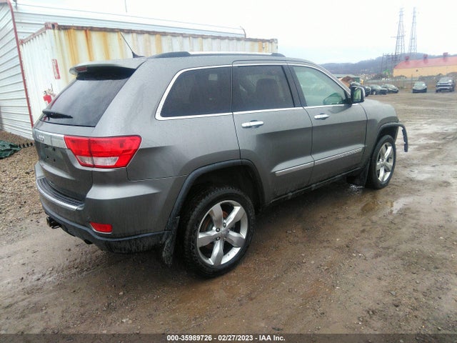 2011 JEEP GRAND CHEROKEE OVERLAND VIN: 1J4RR6GT9BC698443